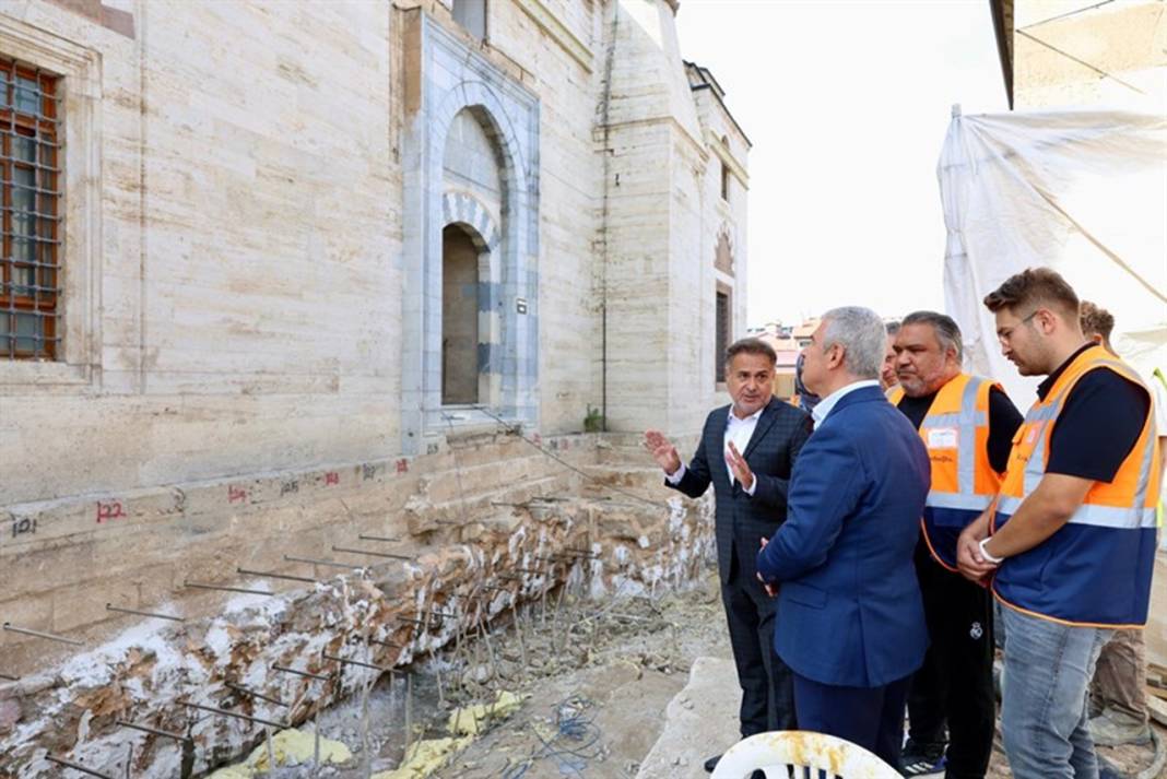 Sultan Selim Camii'nin son hali nasıl? Vali Akın yerinde gördü 4
